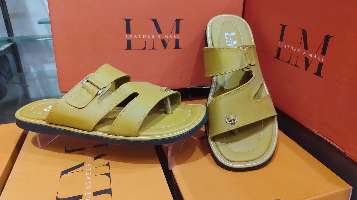 Leather Mall Women’s Slippers