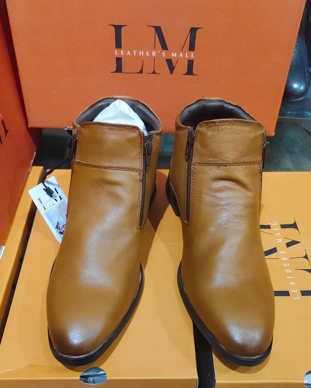 Men’s Leather Brown Shoes
