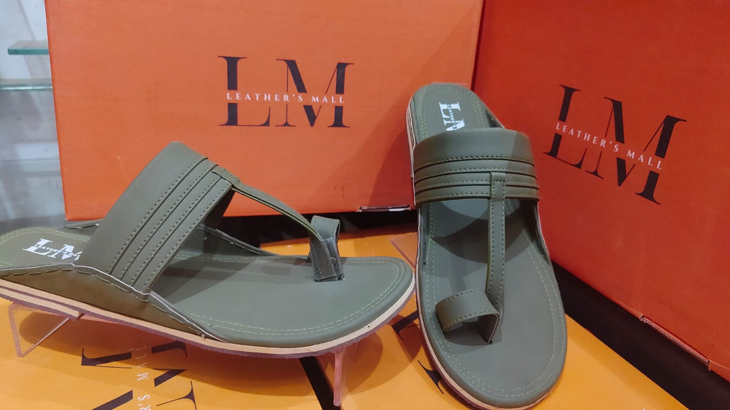 Leather Mall Women’s Slippers