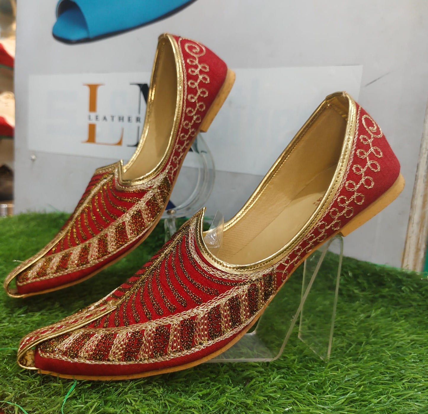 Leather Mall Men’s Wedding Jutti